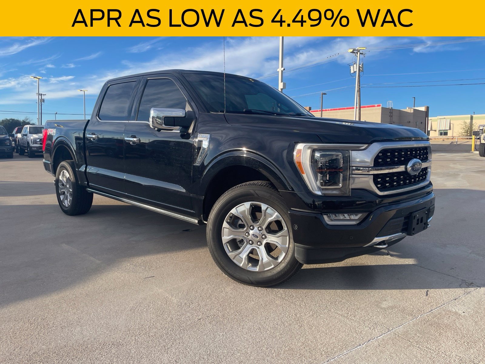 Certified 2022 Ford F150 Platinum w/ Equipment Group 701A High AWD/4WD 360° Tour
