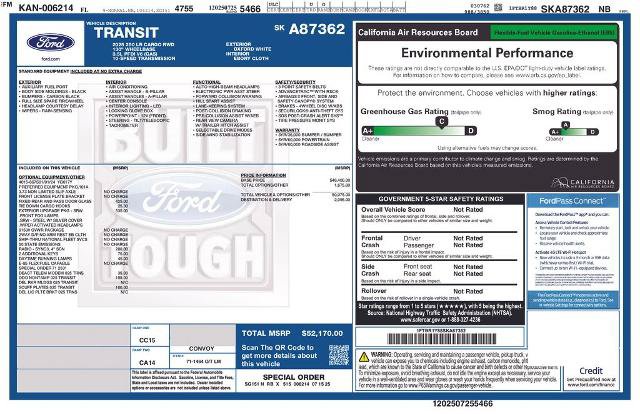 Certified 2025 Ford Transit 250 Low Roof w/ Exterior Upgrade Package RWD image 7