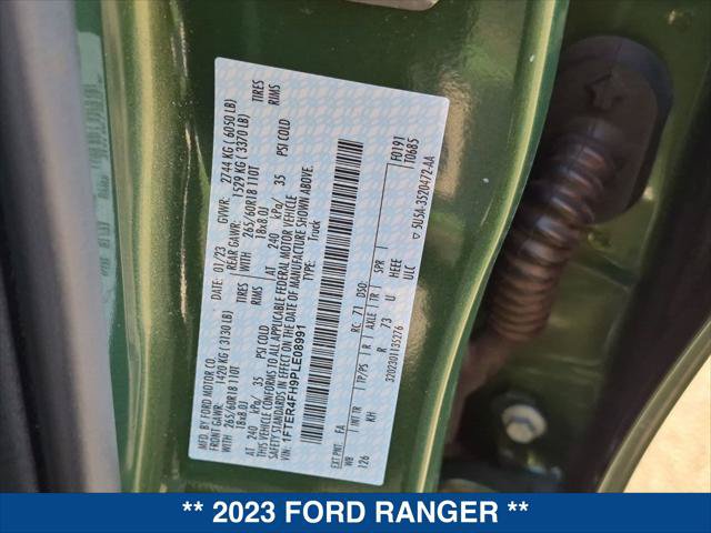 Certified 2023 Ford Ranger Lariat w/ Equipment Group 501A High AWD/4WD image 24