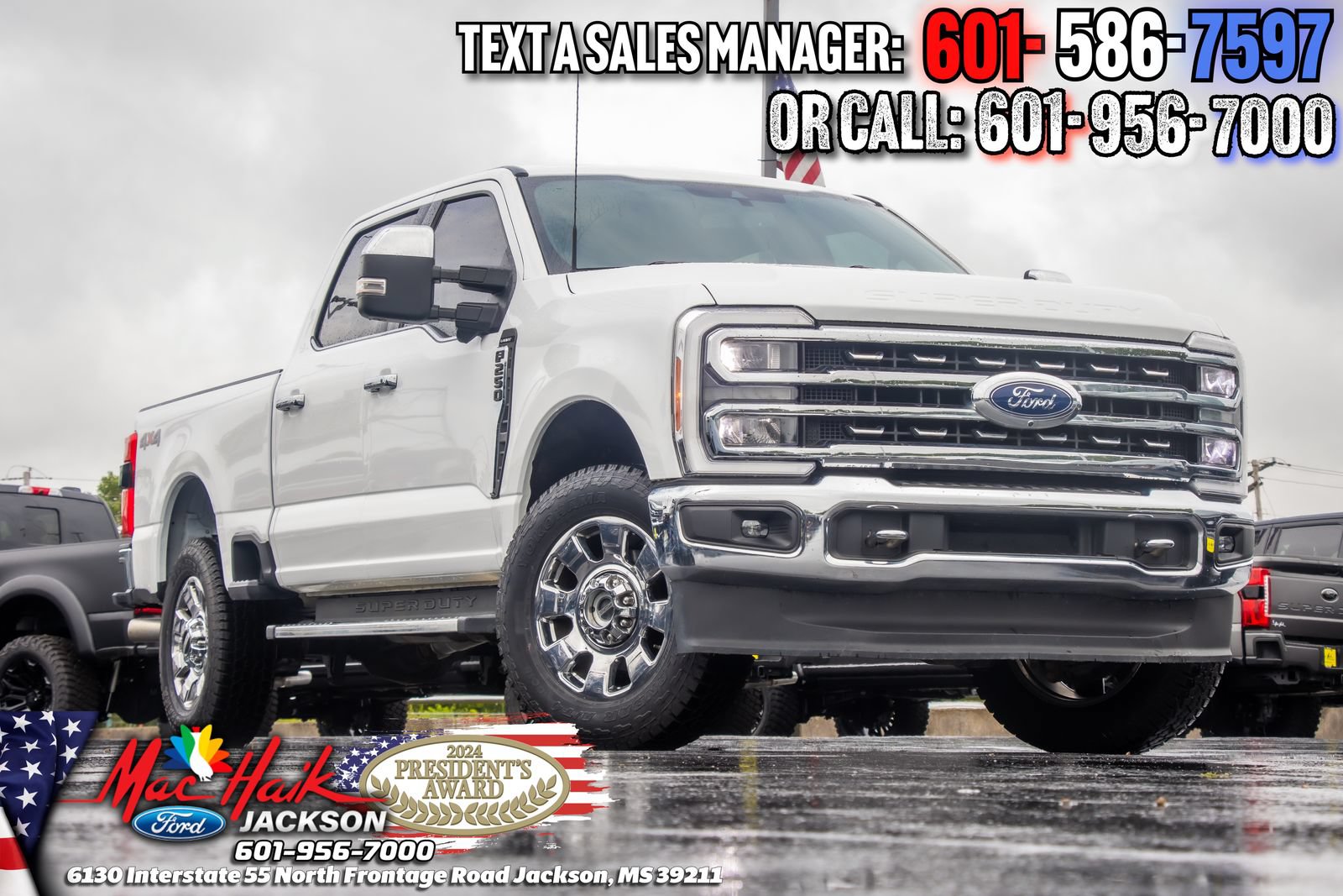 Certified 2023 Ford F250 Lariat w/ Chrome Package