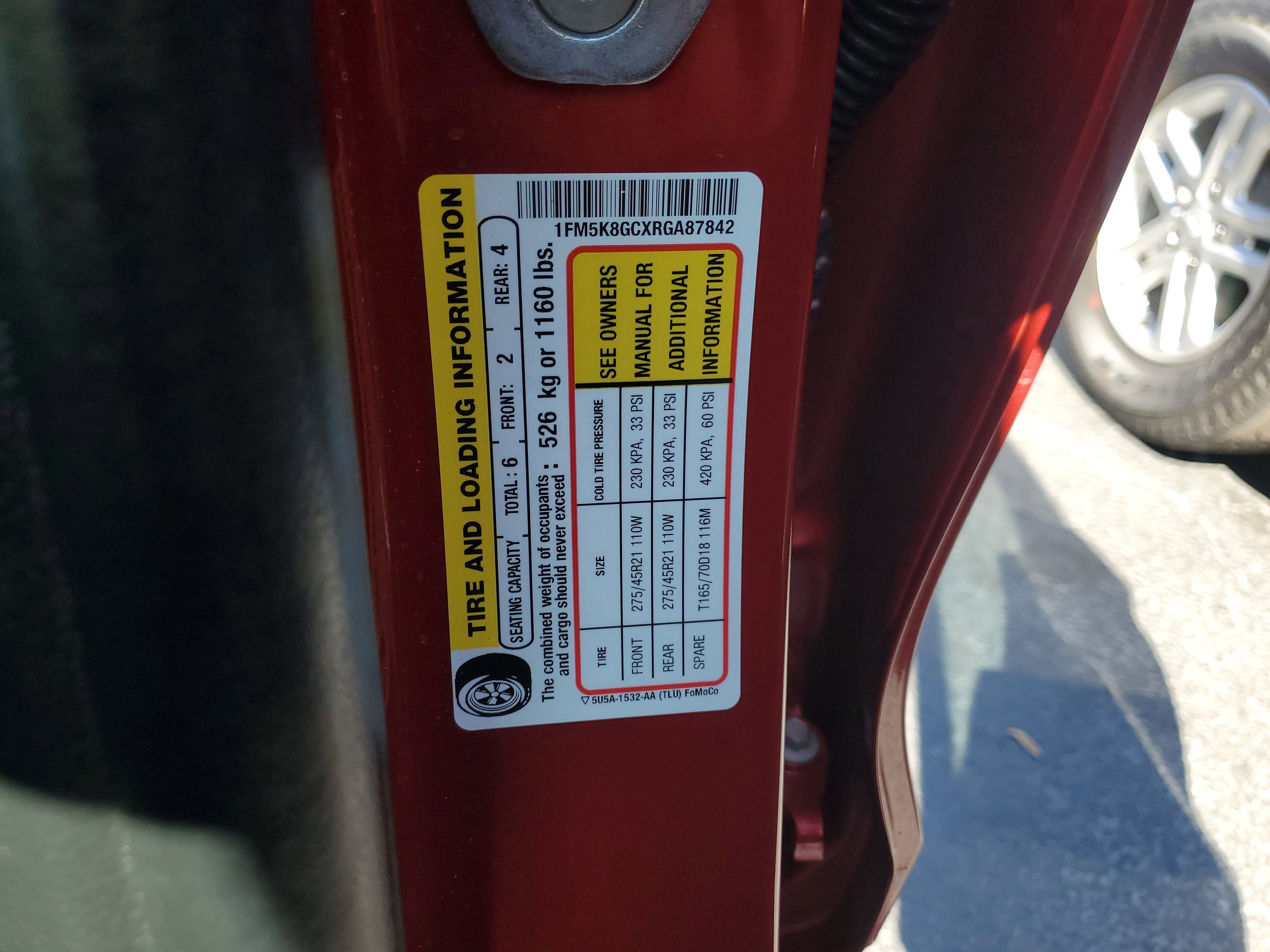 Certified 2024 Ford Explorer ST w/ Equipment Group 401A image 32