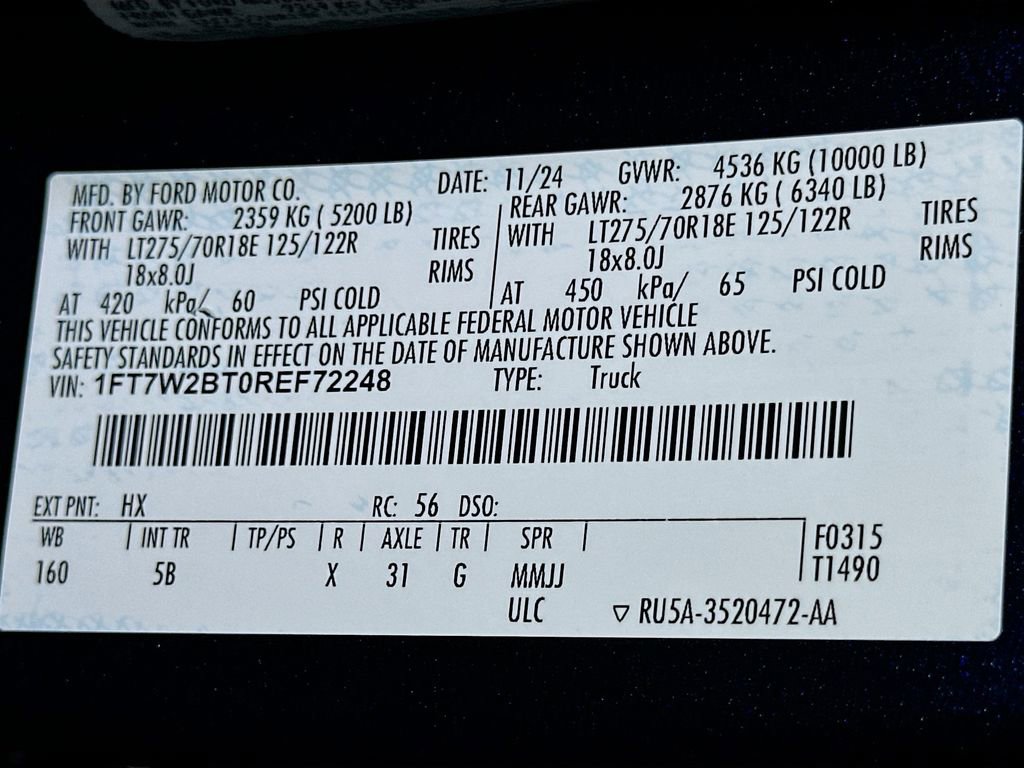 Certified 2024 Ford F250 Lariat AWD/4WD image 21