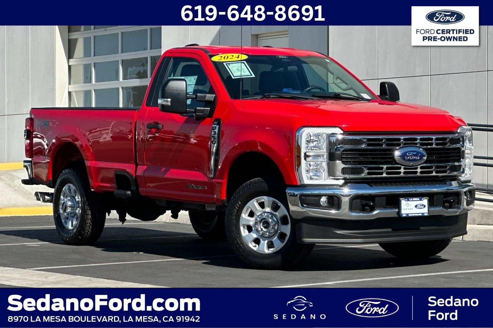Certified 2024 Ford F350 XLT w/ 360-Degree Camera Package