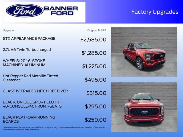 Certified 2023 Ford F150 XL w/ STX Appearance Package RWD image 4