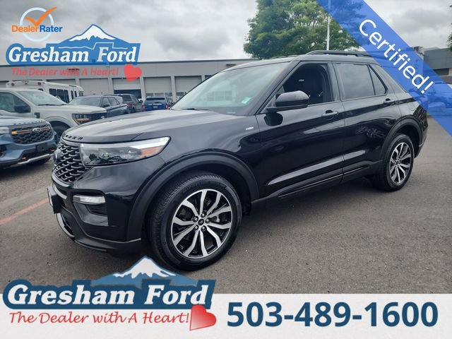 Certified 2023 Ford Explorer ST-Line w/ Class IV Trailer Tow Package AWD/4WD image 1