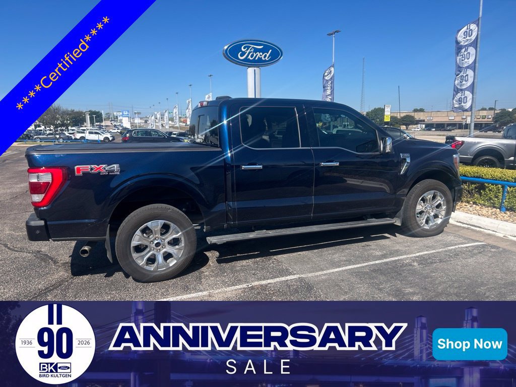 Certified 2022 Ford F150 Platinum w/ Equipment Group 701A High AWD/4WD image 1