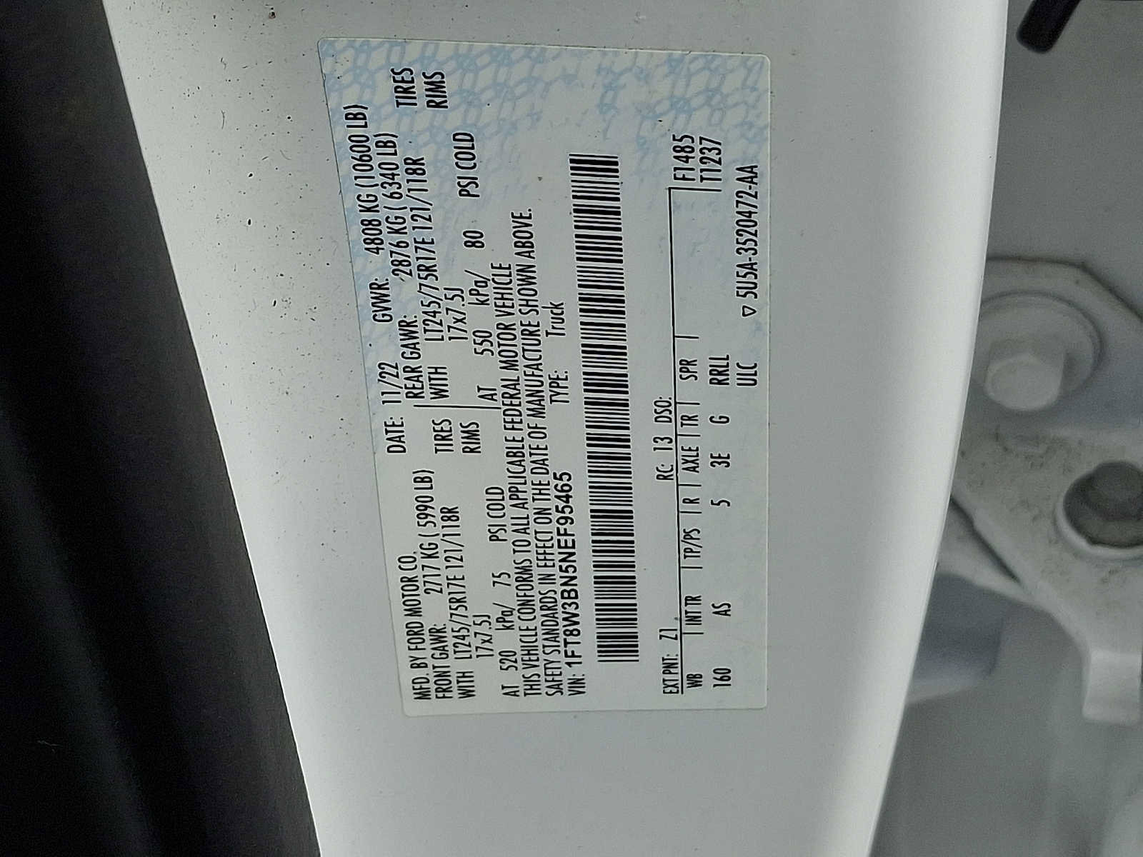 Certified 2022 Ford F350 XL w/ Power Equipment Group AWD/4WD image 27