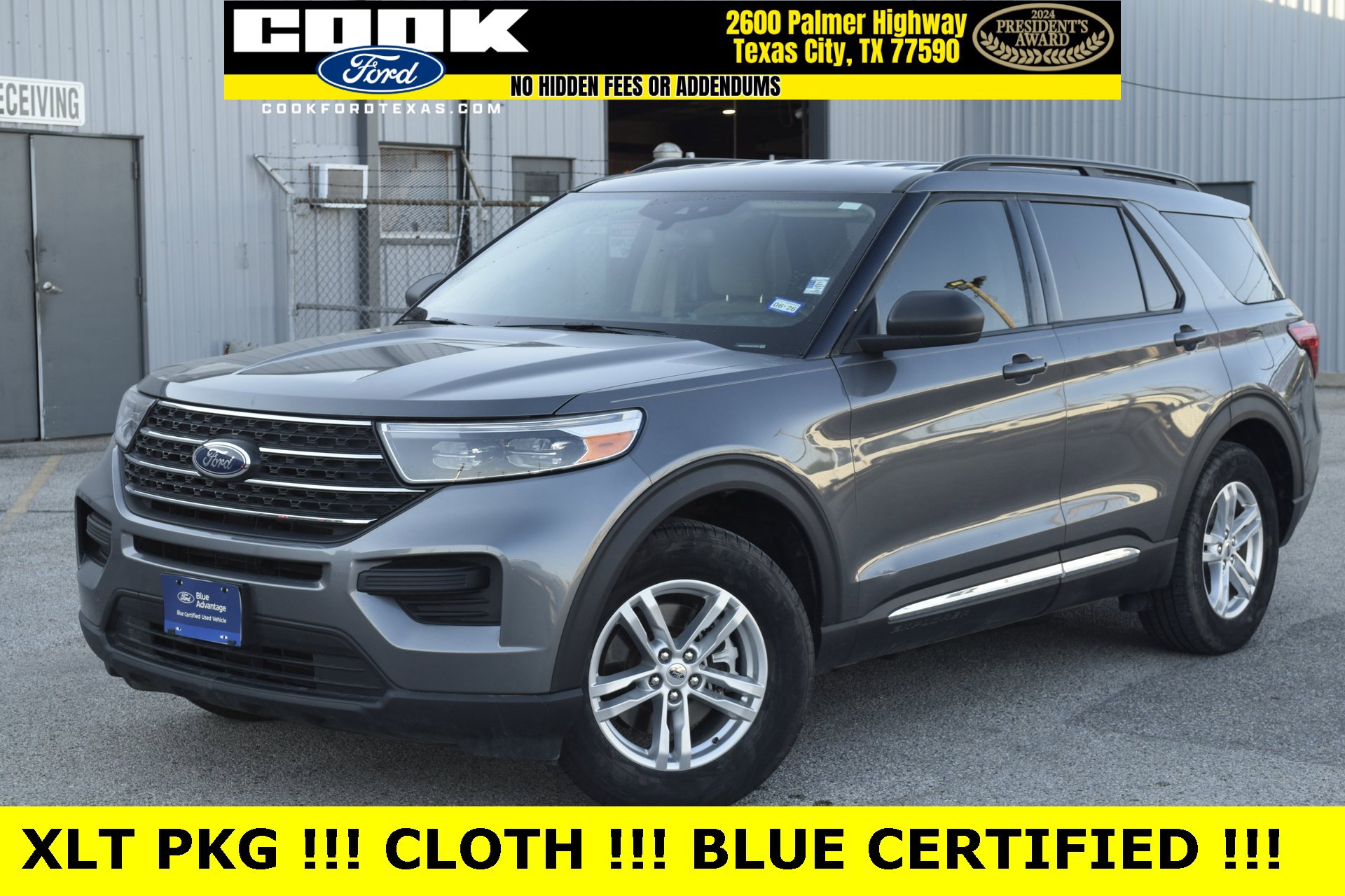 Certified 2021 Ford Explorer XLT