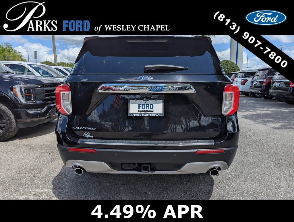 Certified 2022 Ford Explorer Limited w/ Equipment Group 301A image 4
