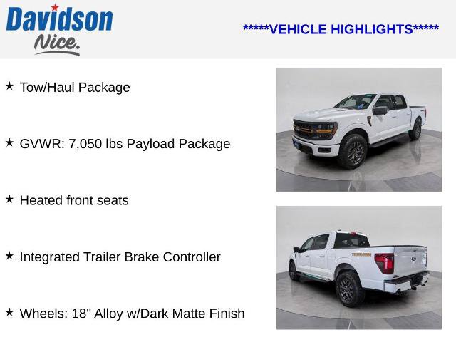 Certified 2025 Ford F150 Tremor w/ Bed Utility Package AWD/4WD image 4