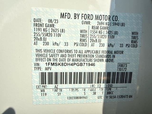 Certified 2023 Ford Explorer XLT w/ Equipment Group 202A AWD/4WD image 15