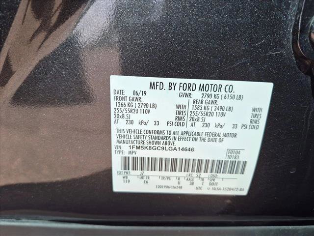 Certified 2020 Ford Explorer ST w/ Premium Technology Package AWD/4WD image 26