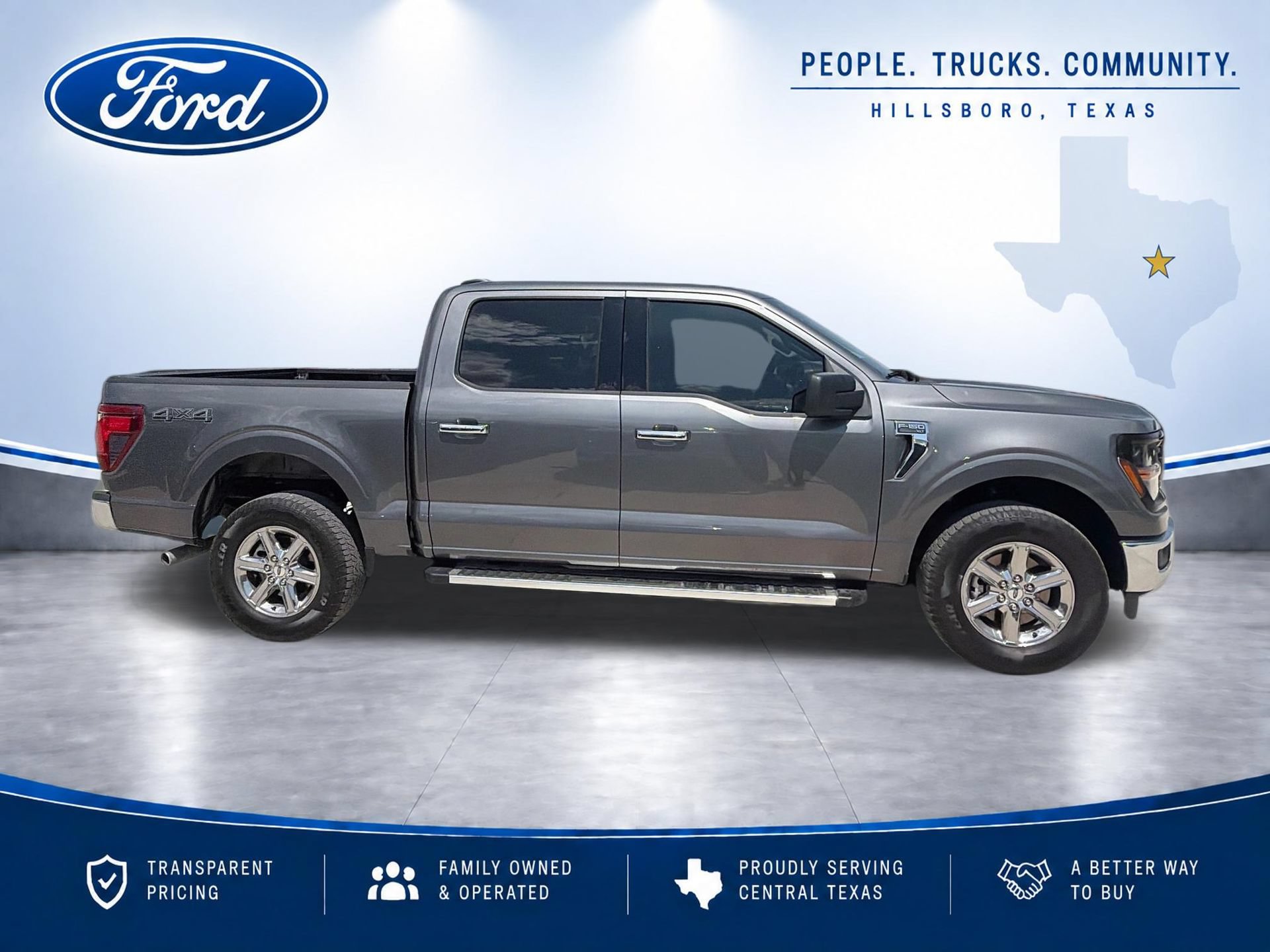 Certified 2025 Ford F150 XLT w/ Equipment Group 301A Standard AWD/4WD image 4