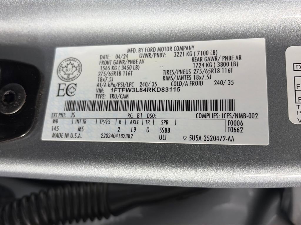 Certified 2024 Ford F150 XLT w/ Tow/Haul Package AWD/4WD image 9