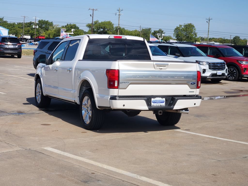 Certified 2018 Ford F150 Platinum w/ Equipment Group 701A Luxury RWD image 5