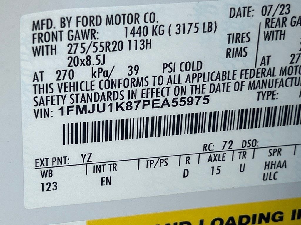 Certified 2023 Ford Expedition Limited image 45