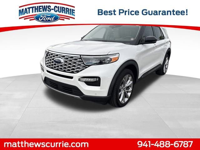Certified 2021 Ford Explorer Platinum w/ Equipment Group 601A