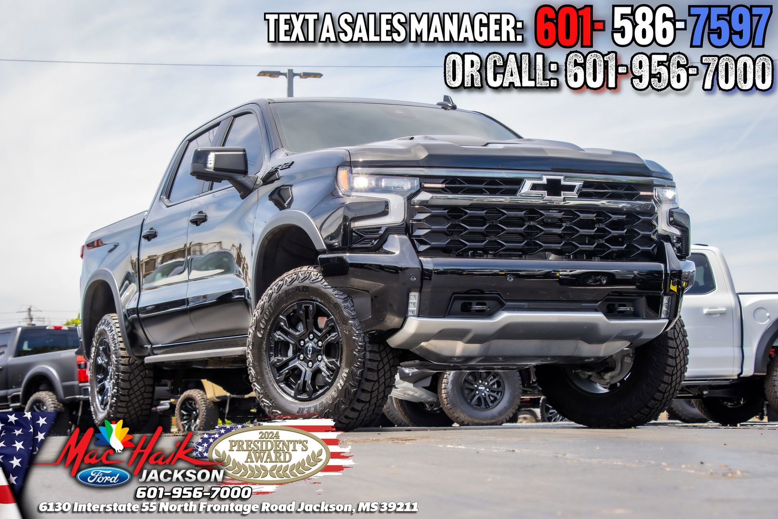 Used 2025 Chevrolet Silverado 1500 ZR2 w/ Technology Package AWD/4WD image 1