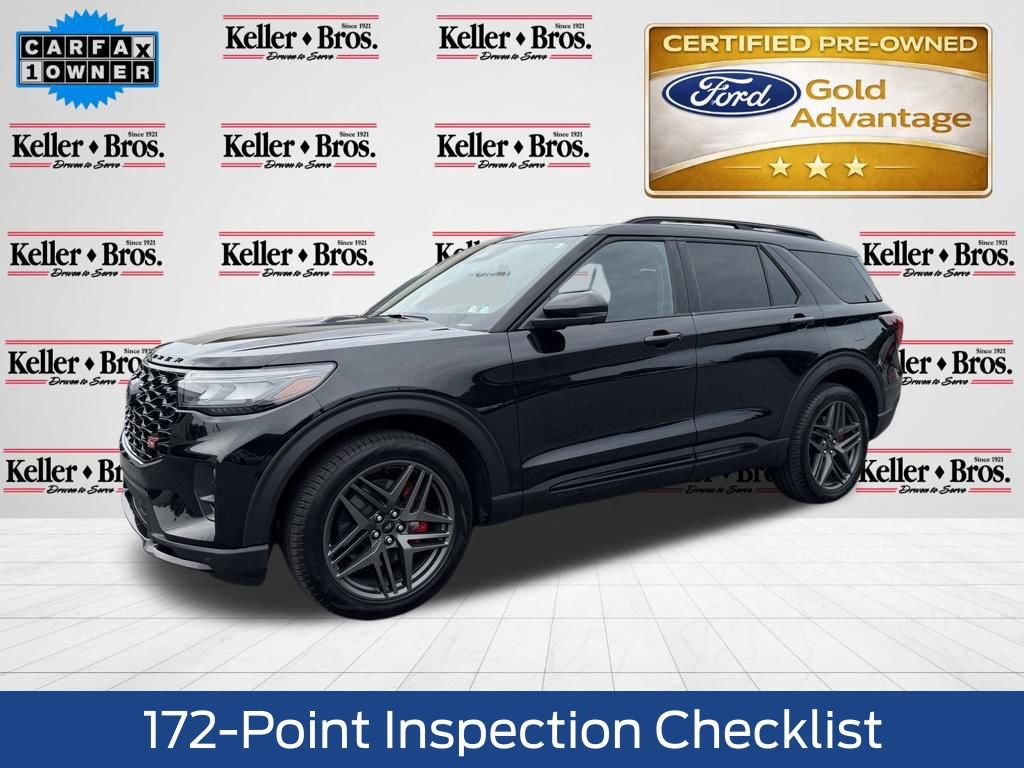 Certified 2025 Ford Explorer ST w/ Sun And Sound Package AWD/4WD image 3