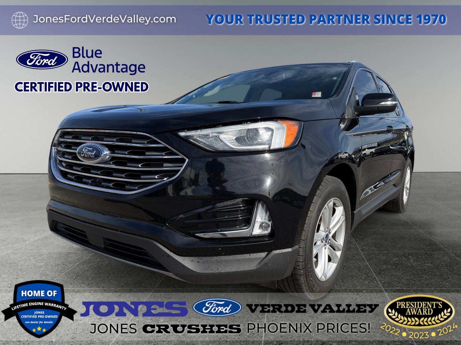 Certified 2020 Ford Edge SEL