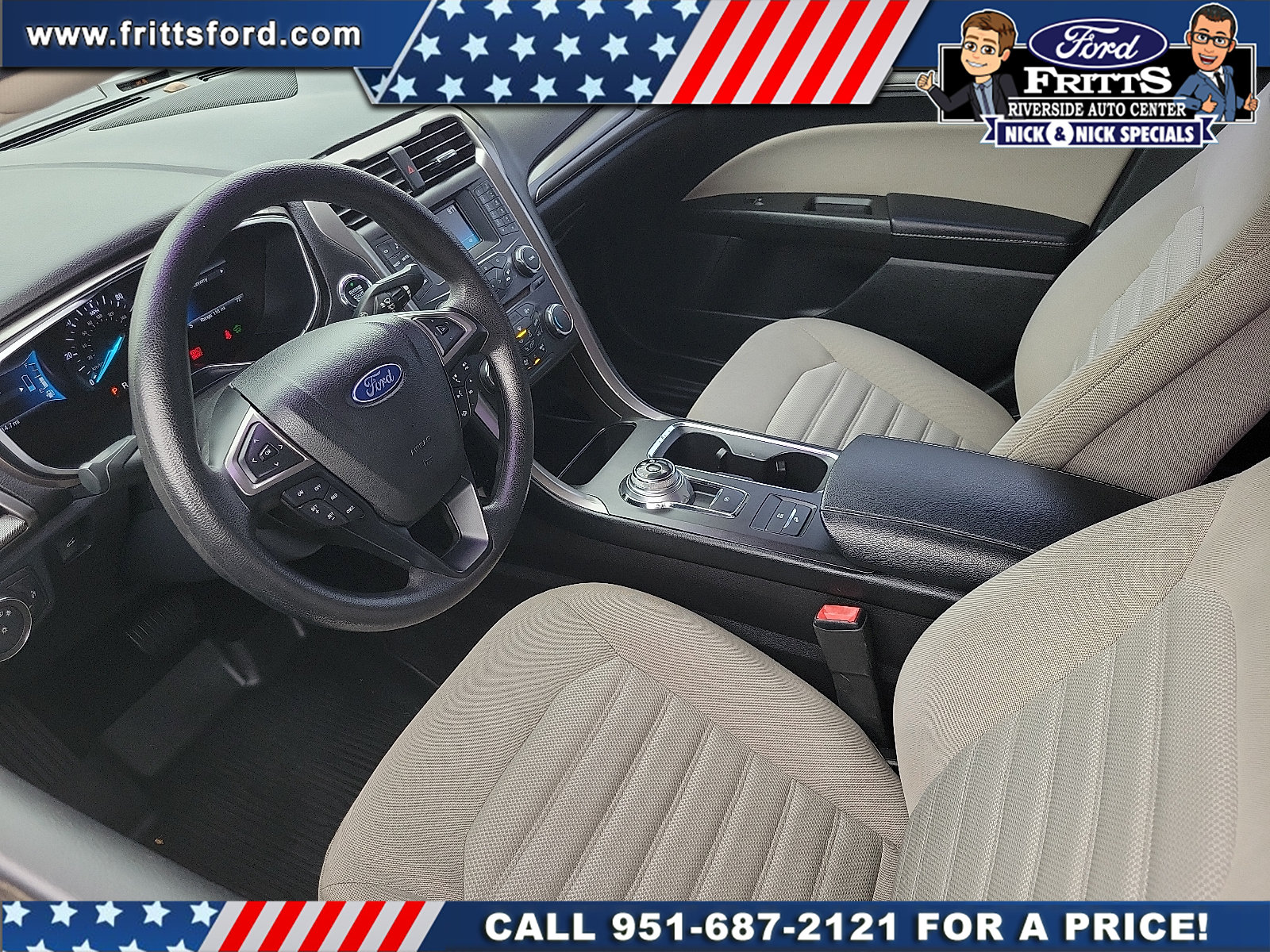 Certified 2017 Ford Fusion S FWD image 4
