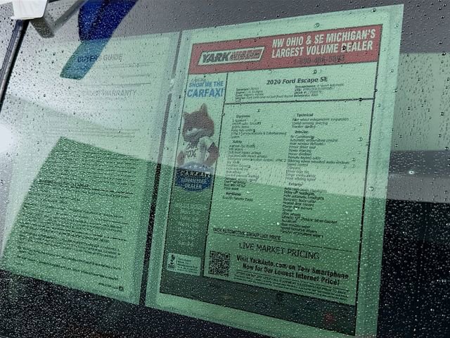 Certified 2020 Ford Escape SE image 14