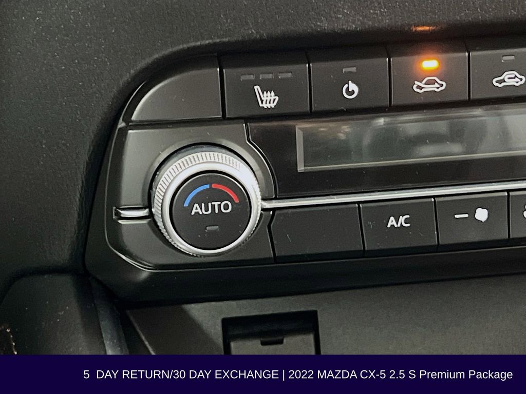 Used 2022 MAZDA CX-5 AWD 2.5 S w/ Premium Package image 28