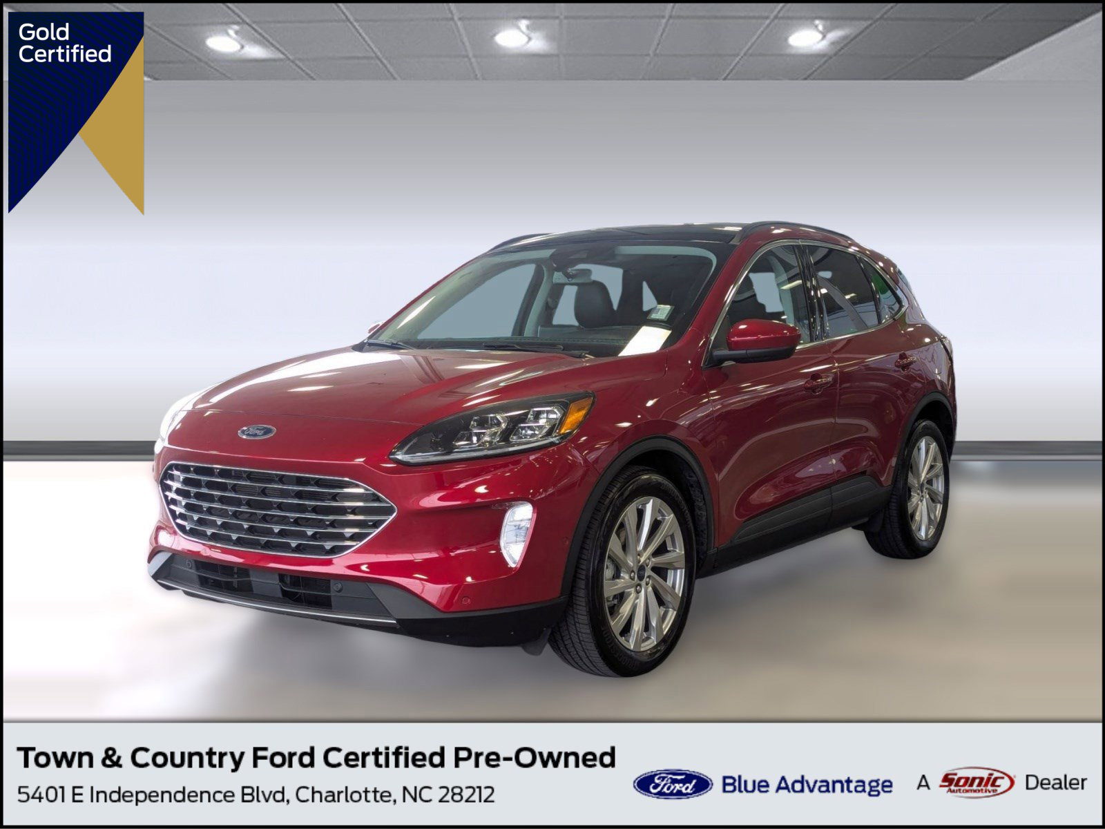 Certified 2021 Ford Escape Titanium w/ Titanium Elite Package