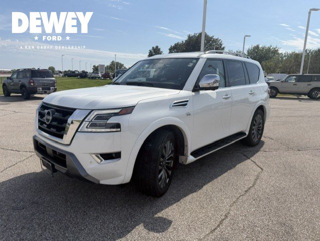 Used 2022 Nissan Armada Platinum w/ Captain's Chairs Package AWD/4WD image 3