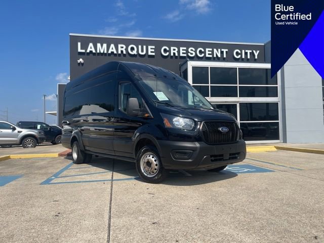 Certified 2023 Ford Transit 350 148 High Roof Extended DRW RWD image 1