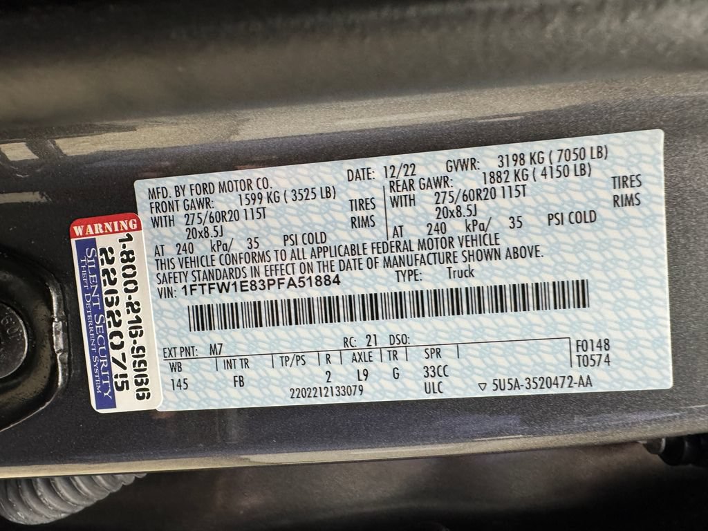 Certified 2023 Ford F150 XLT w/ Equipment Group 302A High AWD/4WD image 35
