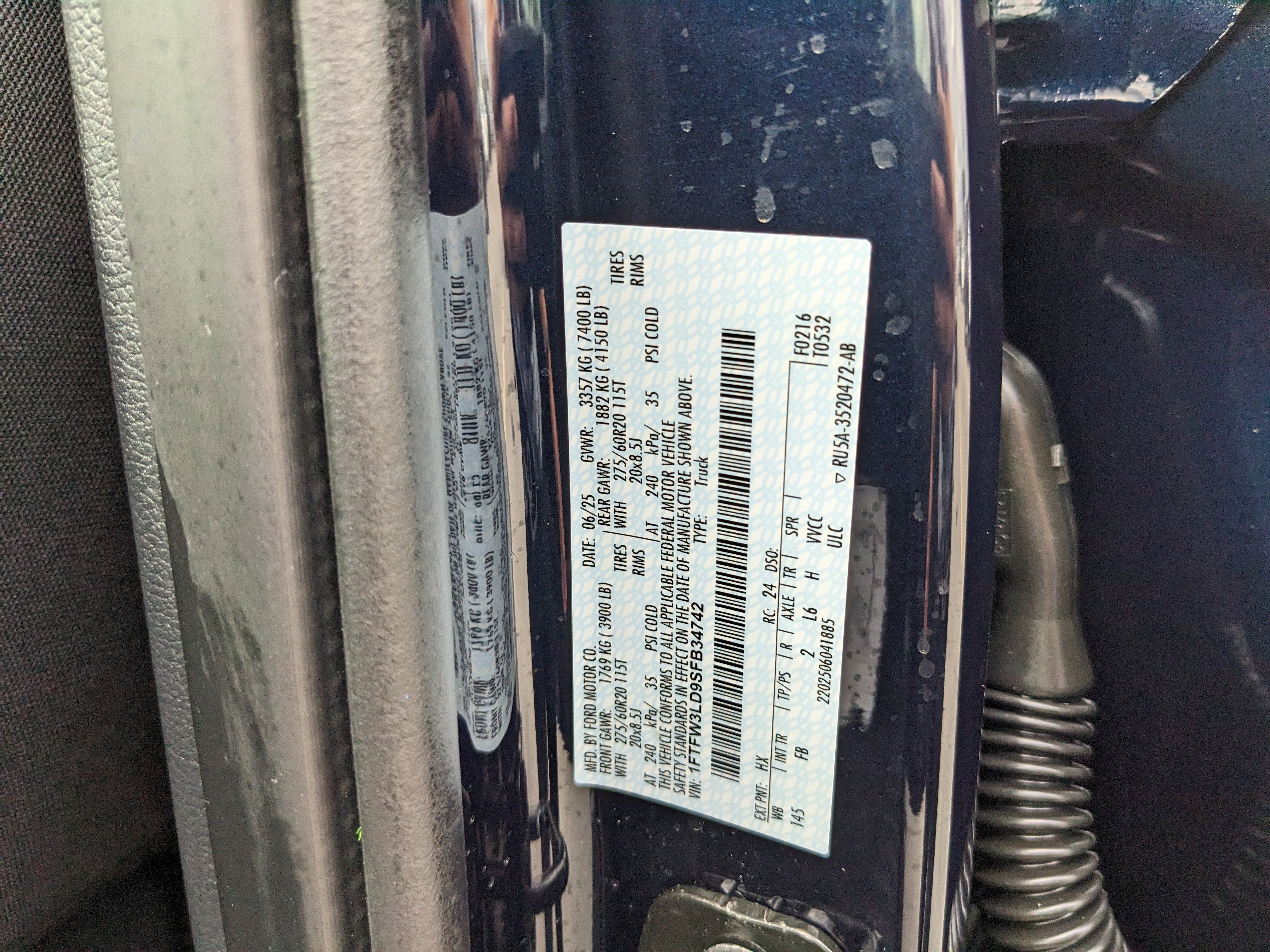 Certified 2025 Ford F150 XLT w/ Equipment Group 302A MID image 37