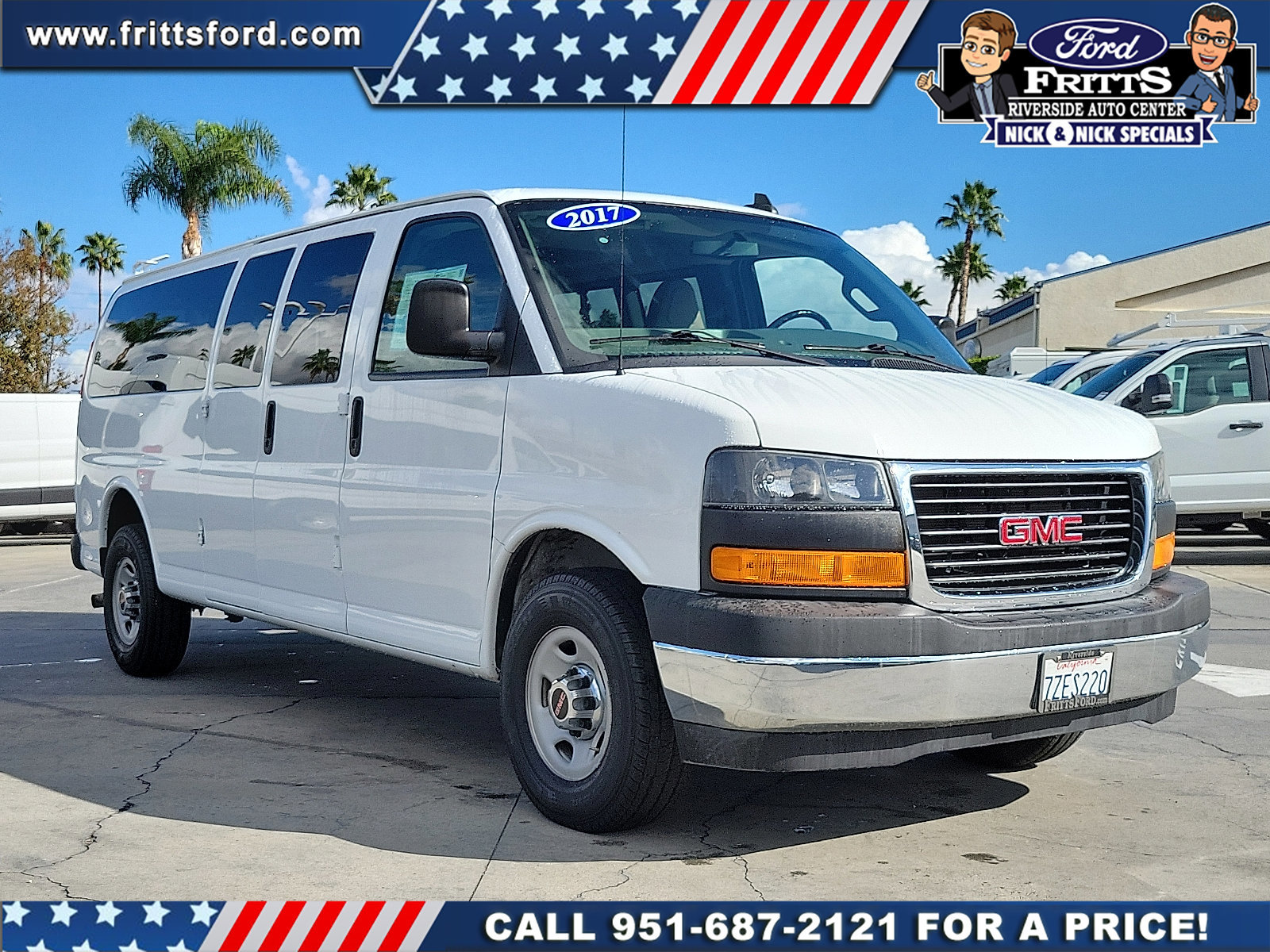 Used 2017 GMC Savana 3500 LT w/ LT Preferred Equipment Group image 3