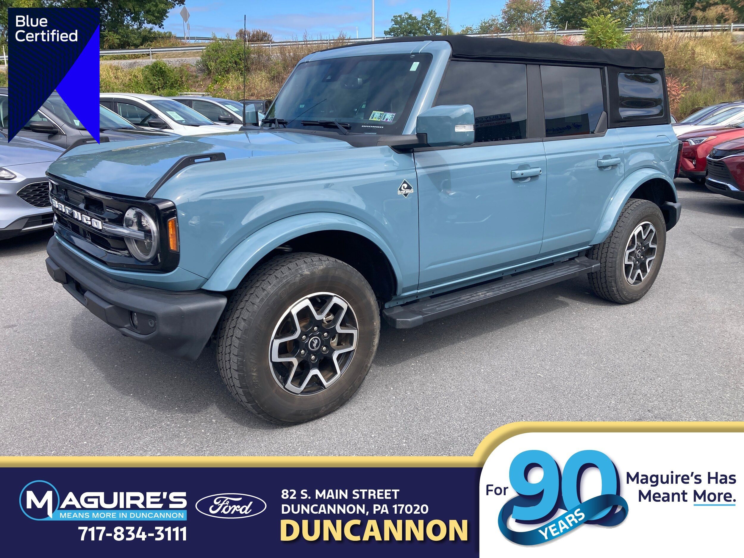 Certified 2021 Ford Bronco Outer Banks image 1