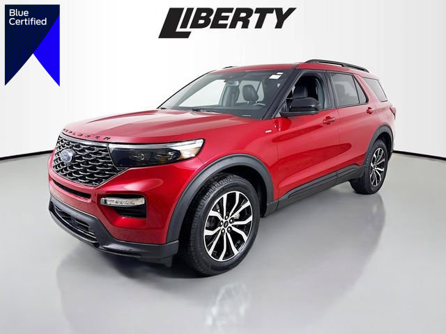 Certified 2022 Ford Explorer ST-Line w/ Class IV Trailer Tow Package