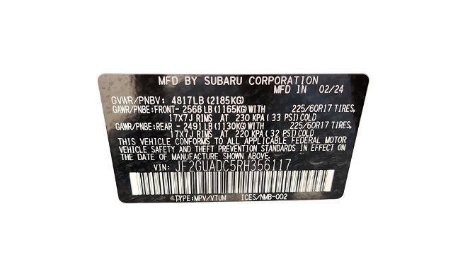 Used 2024 Subaru Crosstrek 2.0i Premium image 35