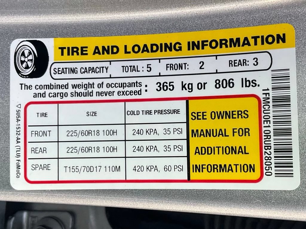 Certified 2024 Ford Escape SE FWD image 47