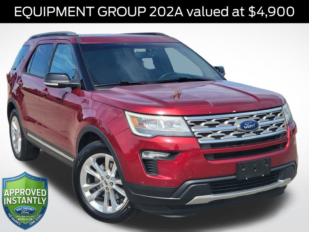 Certified 2018 Ford Explorer XLT w/ Equipment Group 202A image 1