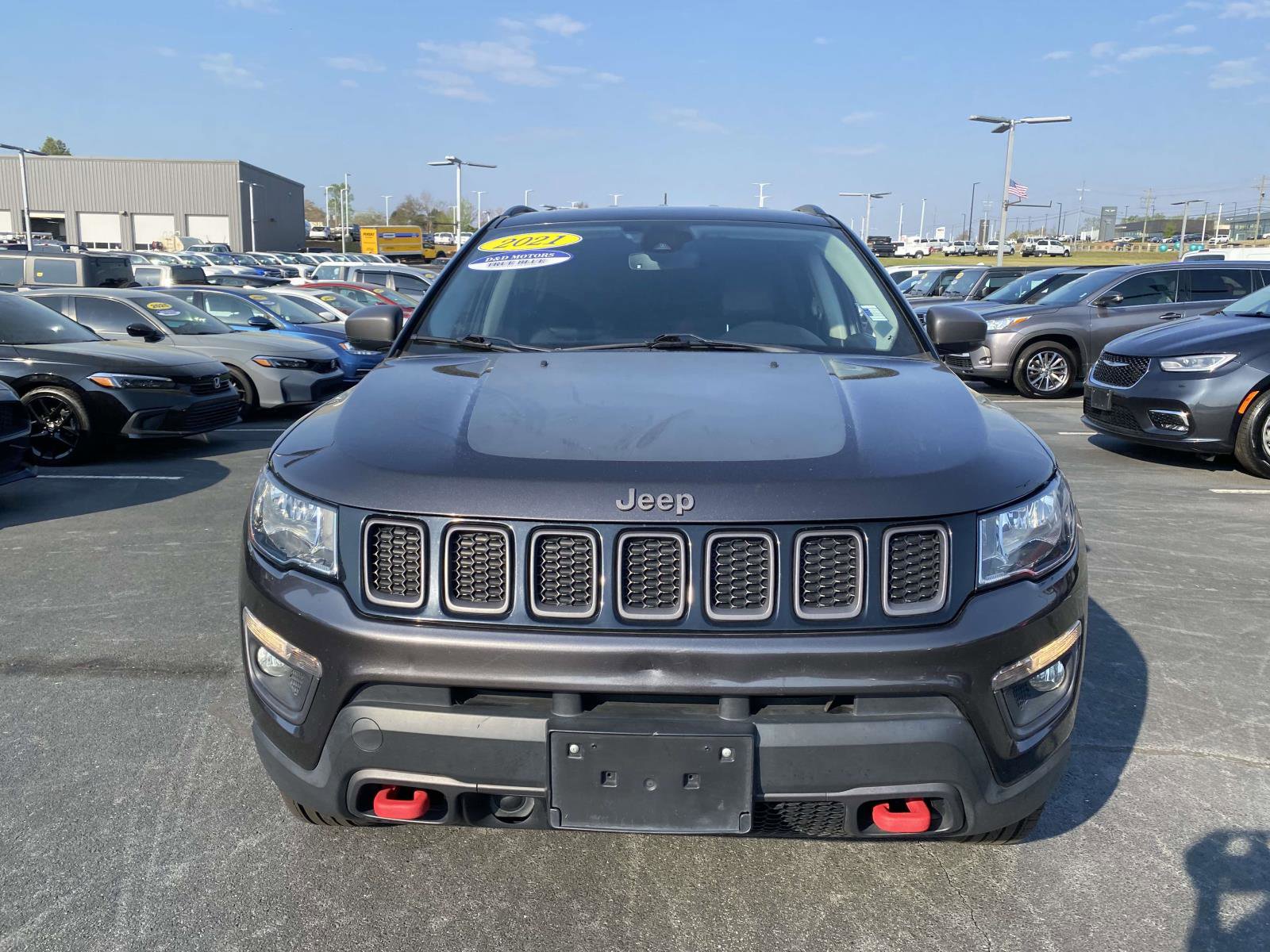 Used 2021 Jeep Compass Trailhawk AWD/4WD video 2