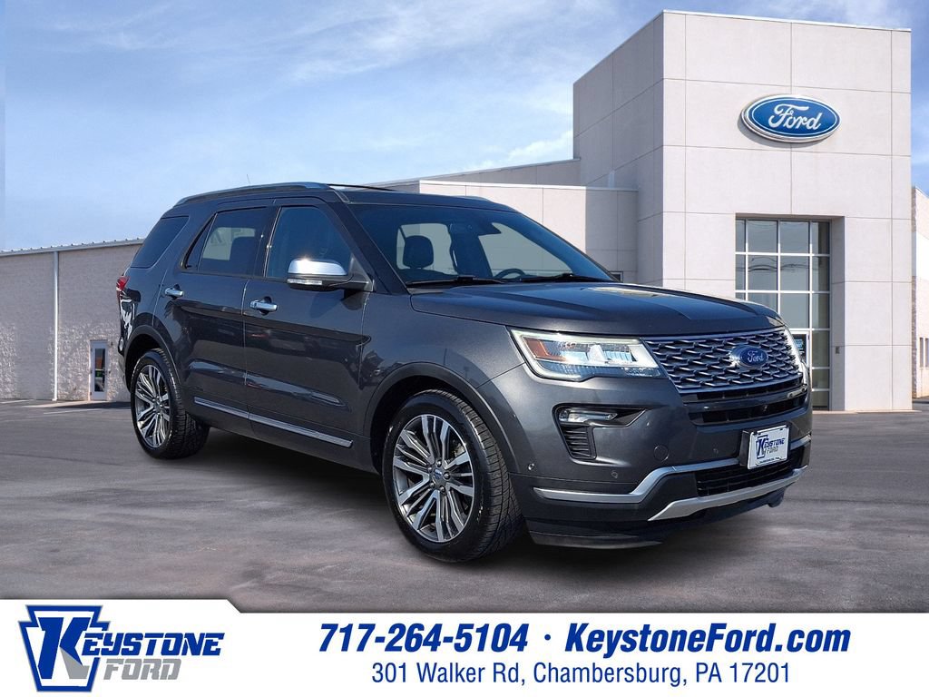 Certified 2018 Ford Explorer Platinum