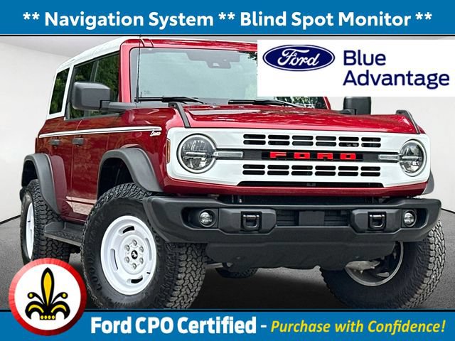 Certified 2025 Ford Bronco Heritage Edition