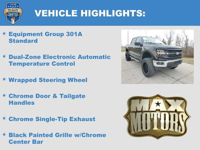 Certified 2025 Ford F150 XLT w/ Equipment Group 301A Standard AWD/4WD image 6