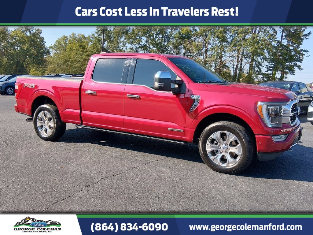 Certified 2021 Ford F150 Platinum w/ Equipment Group 701A High