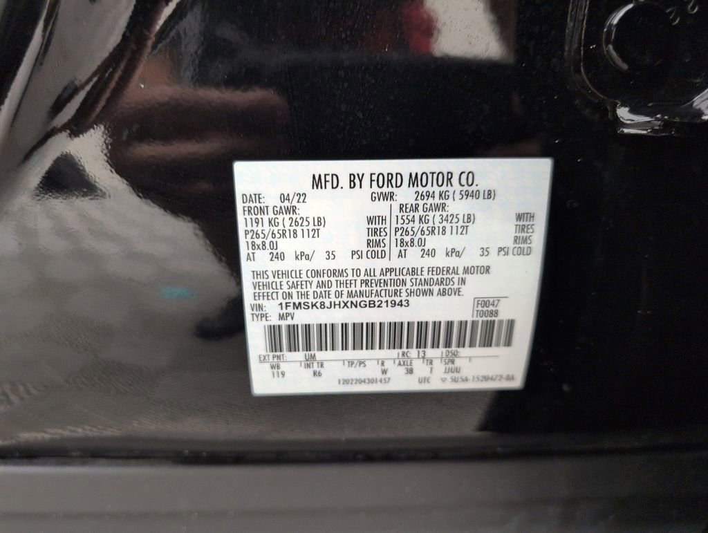 Certified 2022 Ford Explorer Timberline AWD/4WD image 50