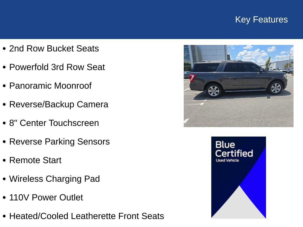 Certified 2021 Ford Expedition Max XLT RWD image 13