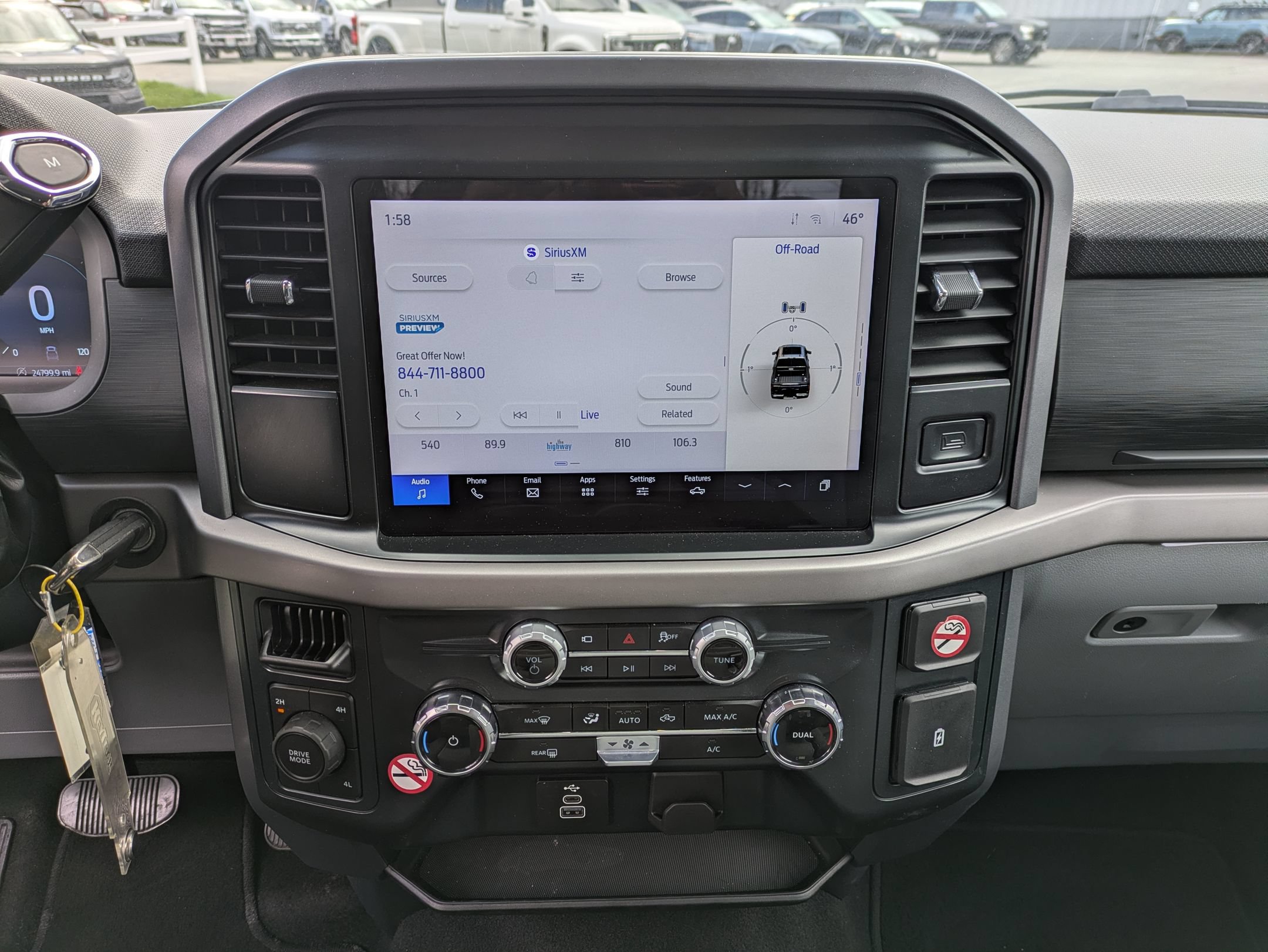 Certified 2025 Ford F150 XLT w/ Equipment Group 301A Standard AWD/4WD image 11