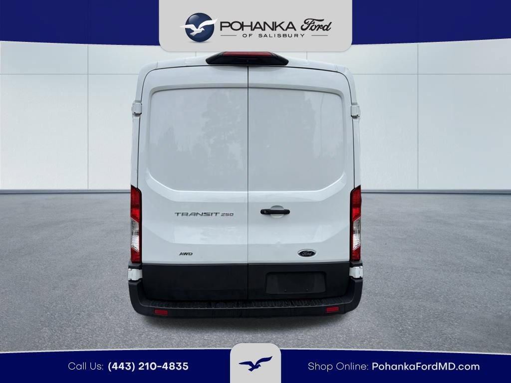 Certified 2023 Ford Transit 250 Medium Roof AWD w/ Load Area Protection Package image 6