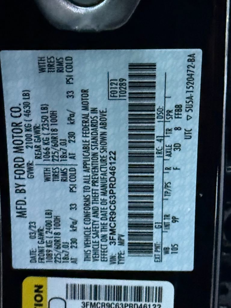 Certified 2023 Ford Bronco Sport Outer Banks w/ Tech Package image 24