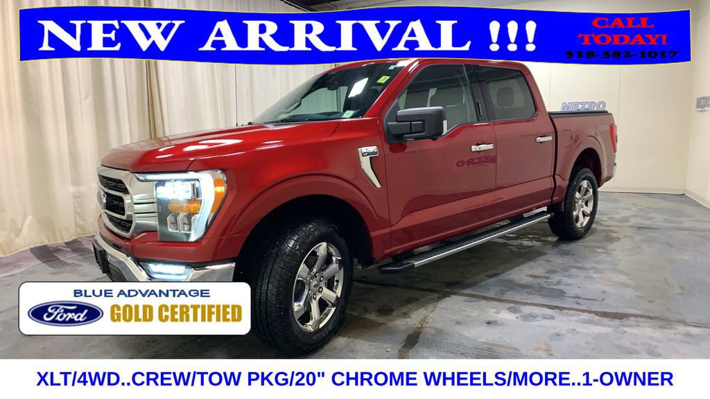 Certified 2021 Ford F150 XLT w/ Equipment Group 302A High image 2