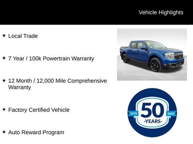 Certified 2023 Ford Maverick Lariat w/ Lariat Luxury Package image 8